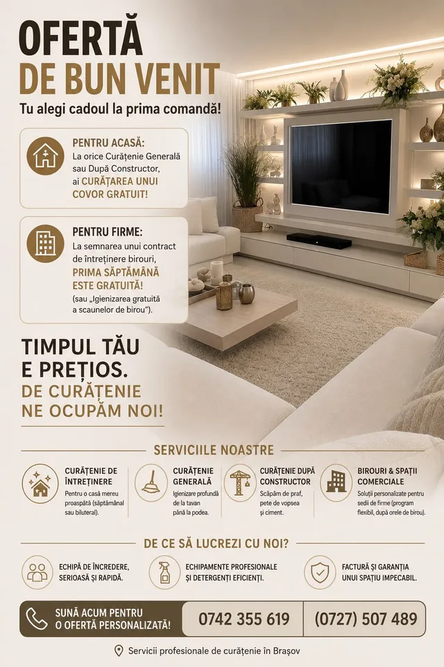 Servicii de curățenie generală și întreținere  — Imagine 2