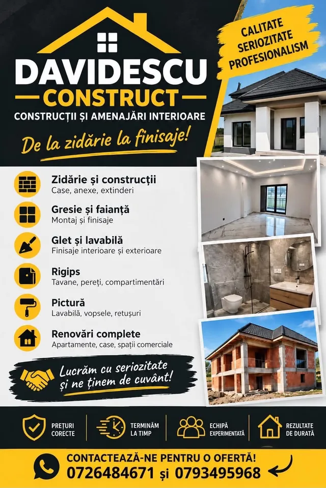 Alex Davidescu — Renovări, gresie și faianță București — Imagine 7