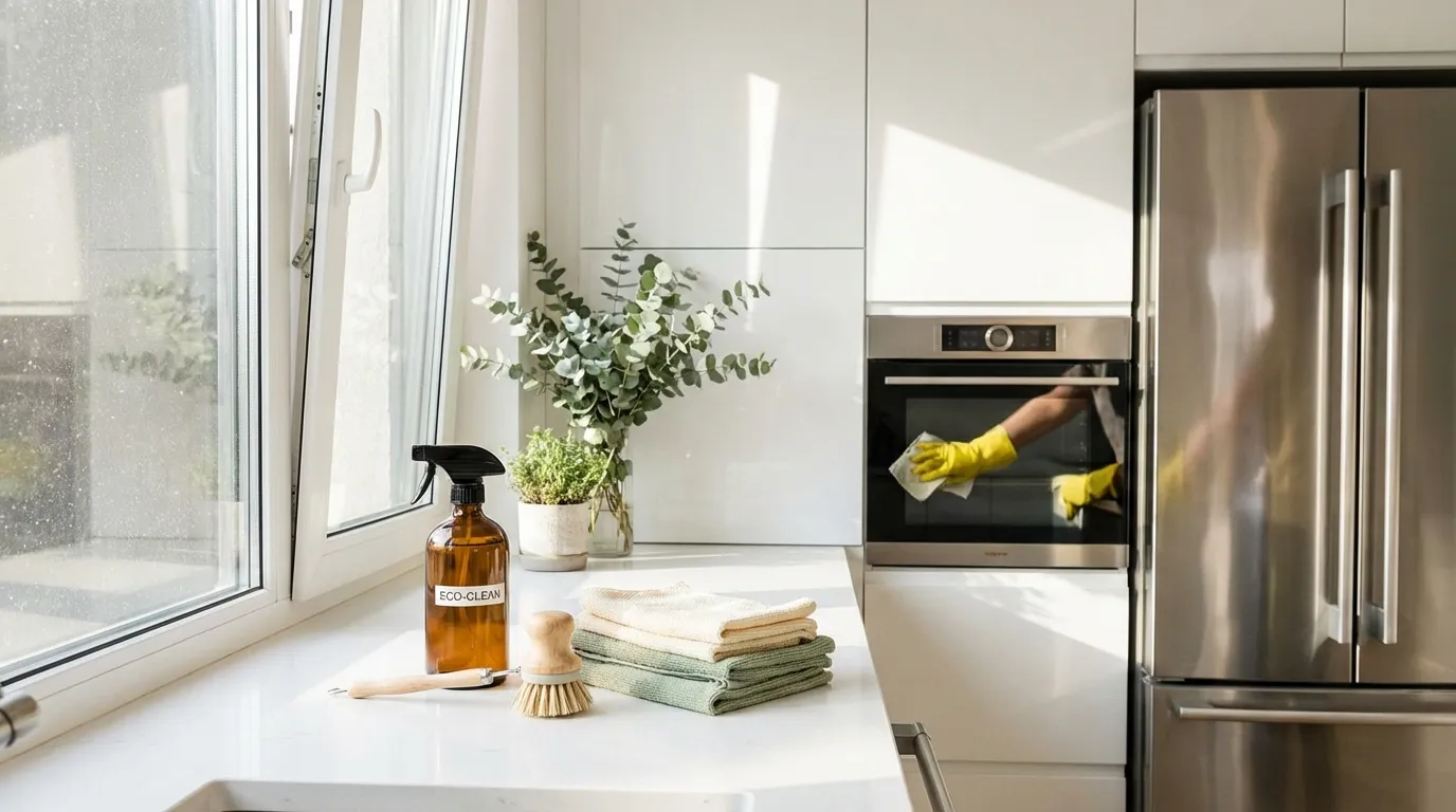 Curățenie de primăvară în bucătărie — pregătire pentru gătitul de Paște