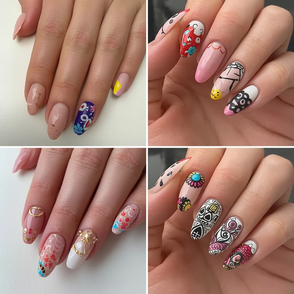 Design modern cu efecte holografice și texturi mate