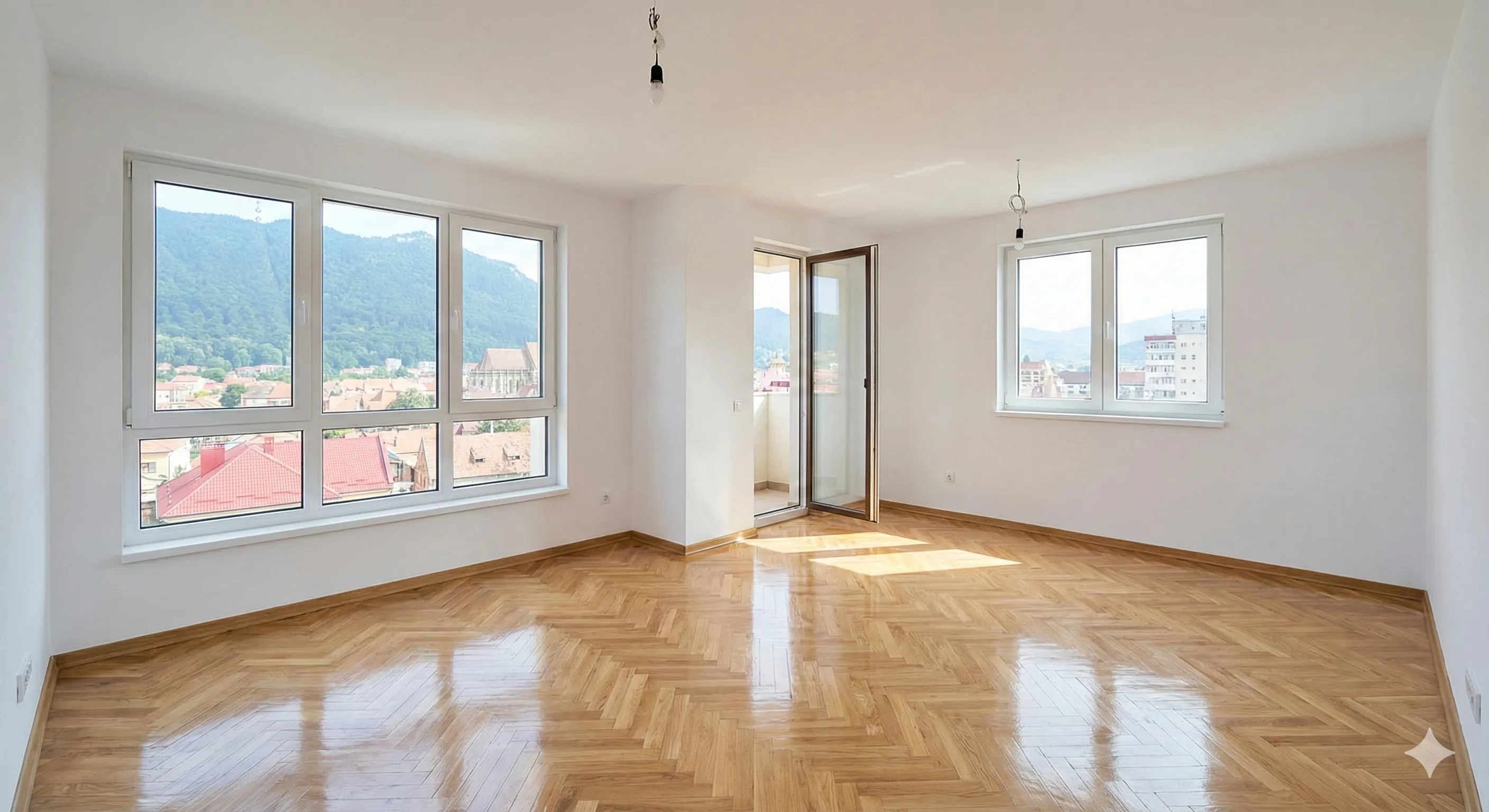 Apartament renovat impecabil în Brașov după curățenie post-constructor profesională - gata de locuit