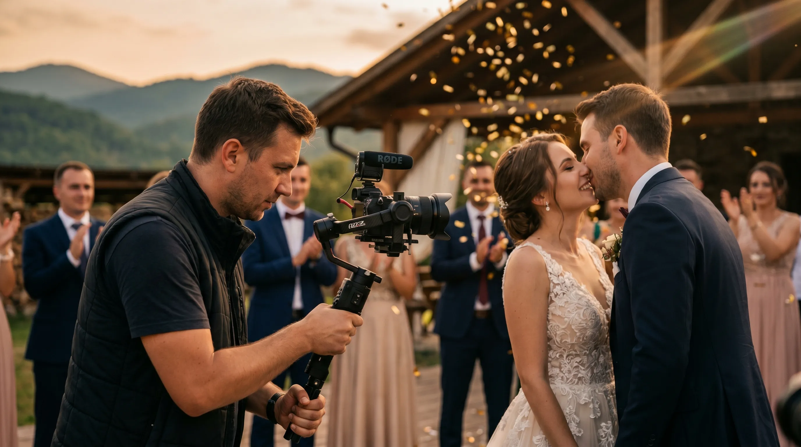 Videograf Nuntă Brașov: Filmare Profesională 2026